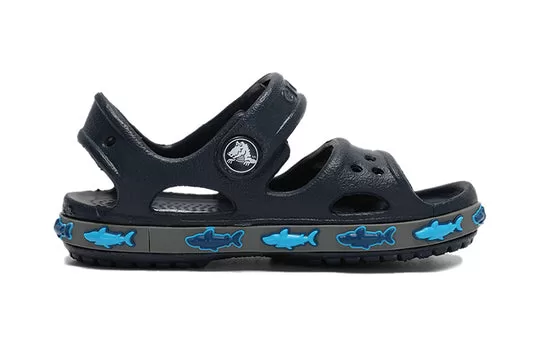 GS-Crocs-Fun-Lab-Sandals-Deep-Blue-1 (GS) Crocs Fun Lab Sandals Deep Blue