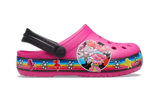 GS-Crocs-Fun-Lab-Trolls-2-Clogs-Candy-Pink-1 (GS) Crocs Fun Lab Trolls 2 Clogs 'Candy Pink '