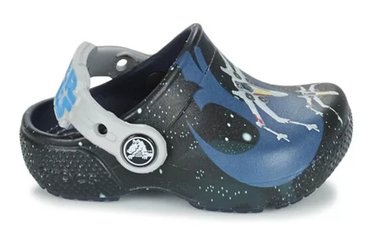 GS-Crocs-FunLab-Star-Wars-Classic-Clogs-Black-Blue-1 (GS) Crocs FunLab Star Wars Classic Clogs 'Black Blue'