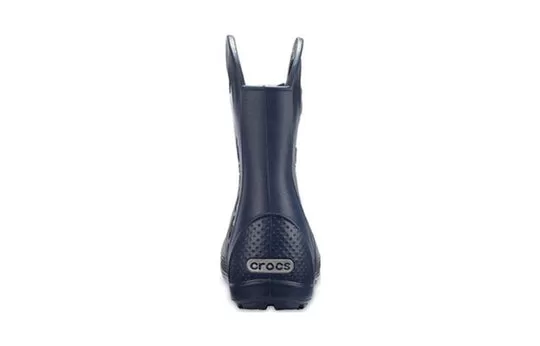 GS-Crocs-Handle-It-Rain-Boots-Navy-12803-410-4 (GS) Crocs Handle It Rain Boots 'Navy' 12803-410