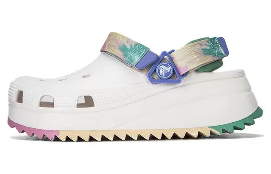 GS-Crocs-Hiker-Ombre-Clog-White-Multi-1 (GS) Crocs Hiker Ombre Clog 'White Multi'