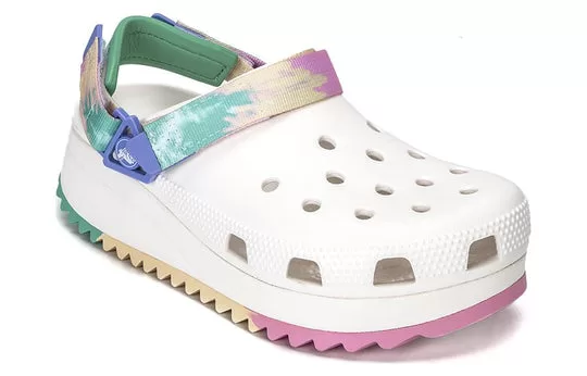 GS-Crocs-Hiker-Ombre-Clog-White-Multi-2 (GS) Crocs Hiker Ombre Clog 'White Multi'