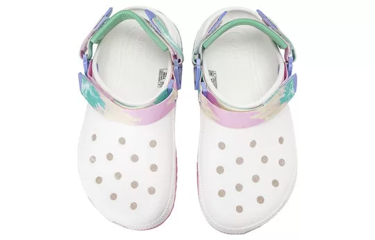 GS-Crocs-Hiker-Ombre-Clog-White-Multi-3 (GS) Crocs Hiker Ombre Clog 'White Multi'