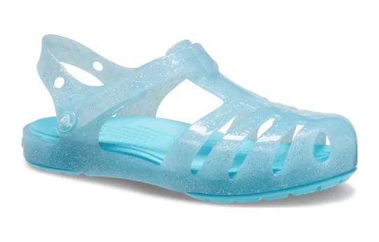 GS-Crocs-Isabella-Sandals-Glitter-Blue-1 (GS) Crocs Isabella Sandals 'Glitter Blue'