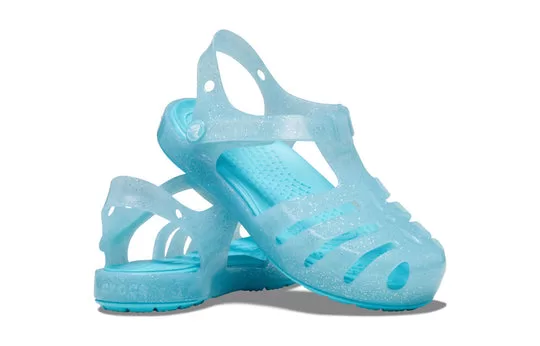 GS-Crocs-Isabella-Sandals-Glitter-Blue-2 (GS) Crocs Isabella Sandals 'Glitter Blue'