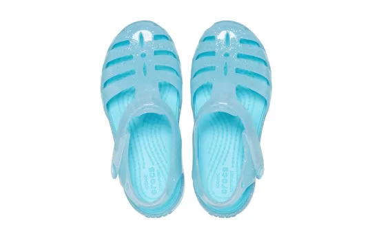 GS-Crocs-Isabella-Sandals-Glitter-Blue-3 (GS) Crocs Isabella Sandals 'Glitter Blue'