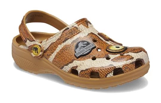 GS-Crocs-Jurassic-World-x-Classic-Clog-Sand-2 (GS) Crocs Jurassic World x Classic Clog 'Sand'