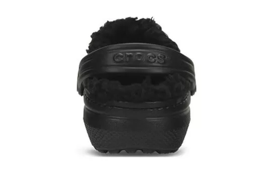 GS-Crocs-Lined-Clog-Outdoor-Sandals-Black-4 (GS) Crocs Lined Clog Outdoor Sandals 'Black'