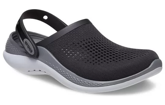 GS-Crocs-LiteRide-360-Clogs-Black-Grey-3 (GS) Crocs LiteRide 360 Clogs 'Black Grey'