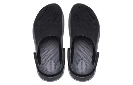 GS-Crocs-LiteRide-360-Clogs-Black-Grey-4 (GS) Crocs LiteRide 360 Clogs 'Black Grey'