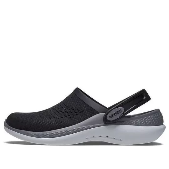 (GS) Crocs LiteRide 360 Clogs 'Black Grey' (GS) Crocs LiteRide 360 Clogs 'Black Grey'
