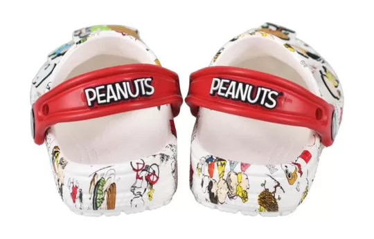 GS-Crocs-Peanuts-Classic-Clogs-White-Red-2 (GS) Crocs Peanuts Classic Clogs 'White Red'