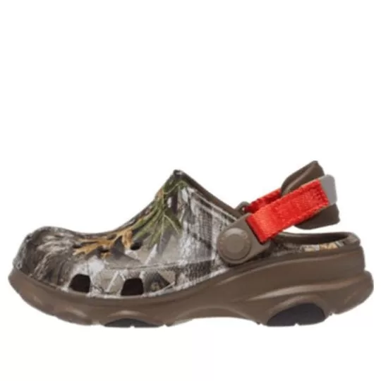(GS) Crocs Realtree Edge All-Terrain Clogs 'Brown Red' (GS) Crocs Realtree Edge All-Terrain Clogs 'Brown Red'