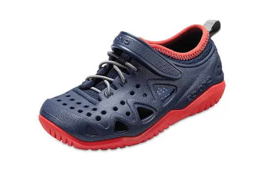 GS-Crocs-Swiftwater-Play-Shoes-Navy-Red-2 (GS) Crocs Swiftwater Play Shoes 'Navy Red'