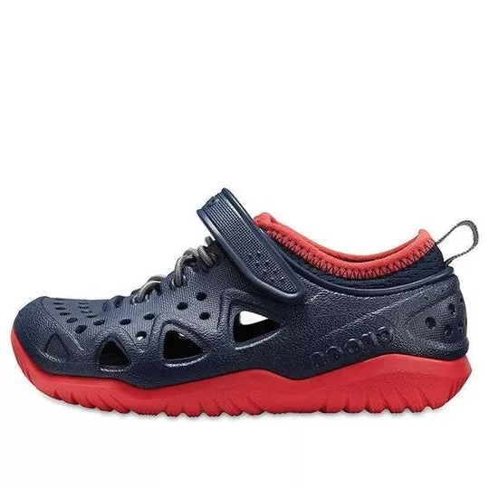 (GS) Crocs Swiftwater Play Shoes 'Navy Red' (GS) Crocs Swiftwater Play Shoes 'Navy Red'