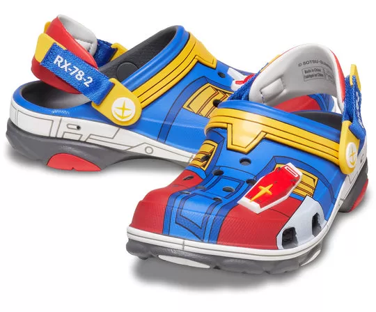 GS-Crocs-x-Gundam-All-Terrain-Clog-Red-Blue-2 (GS) Crocs x Gundam All-Terrain Clog 'Red Blue'