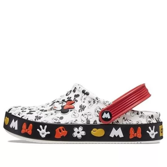 (GS) Crocs x Mickey Off Court Clogs 'White Black Red' (GS) Crocs x Mickey Off Court Clogs 'White Black Red'