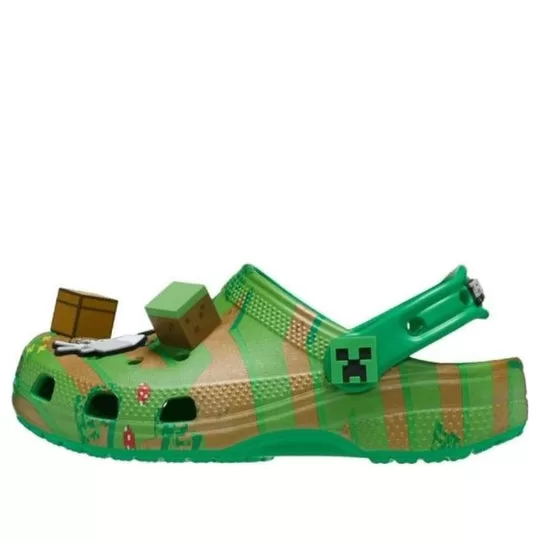 (GS) Crocs x Minecraft Elevated Lightweight Clog 'Green' (GS) Crocs x Minecraft Elevated Lightweight Clog 'Green'