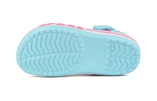 PS-Crocs-4-Printing-Outdoor-Flat-Heel-Beach-Sports-Blue-Sandals-5 (PS) Crocs 4 Printing Outdoor Flat Heel Beach Sports Blue Sandals