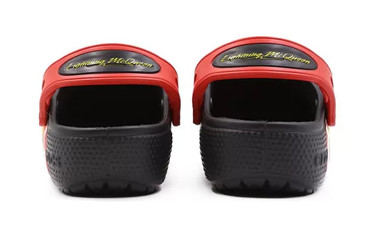 PS-Crocs-Funny-Casual-Sandals-Black-Red-3 (PS) Crocs Funny Casual Sandals Black Red