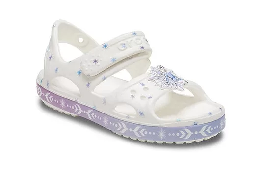 PS-Crocs-Funny-Frozen-White-Sandals-2 (PS) Crocs Funny Frozen White Sandals
