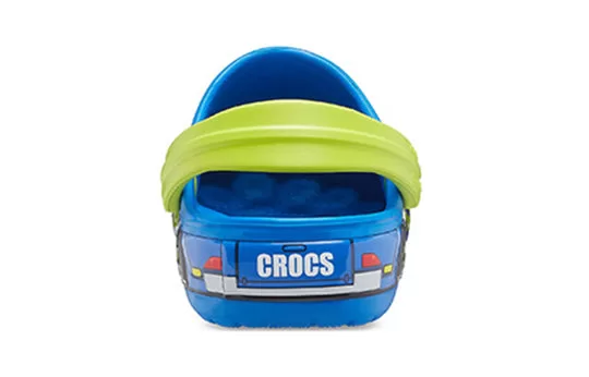 PS-Crocs-Funny-Pattern-Flat-Heel-Sports-Blue-Sandals-5 (PS) Crocs Funny Pattern Flat Heel Sports Blue Sandals