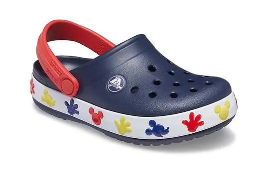 PS-Crocs-Mickey-Outdoor-Flat-Heel-Sports-Deep-Blue-Sandals-2 (PS) Crocs Mickey Outdoor Flat Heel Sports Deep Blue Sandals