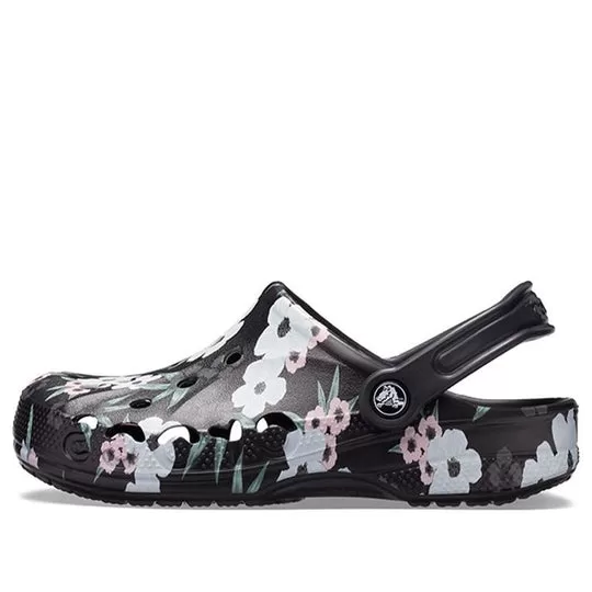 (WMNS) Crocs Baya Printed Clogs 'Tropical Floral Black' (WMNS) Crocs Baya Printed Clogs 'Tropical Floral Black'