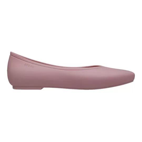 WMNS-Crocs-Brooklyn-Pointed-Flats-Pink-1 (WMNS) Crocs Brooklyn Pointed Flats 'Pink'