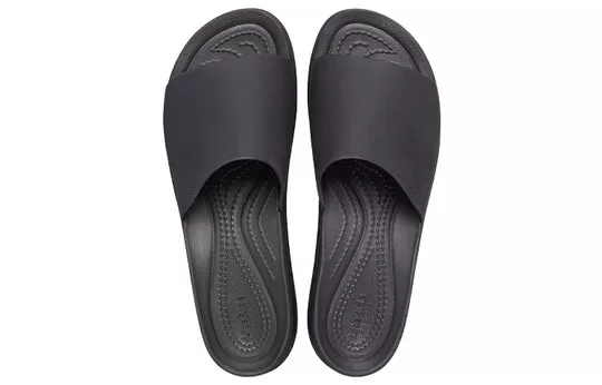 WMNS-Crocs-Brooklyn-Slide-Black-4 (WMNS) Crocs Brooklyn Slide 'Black'