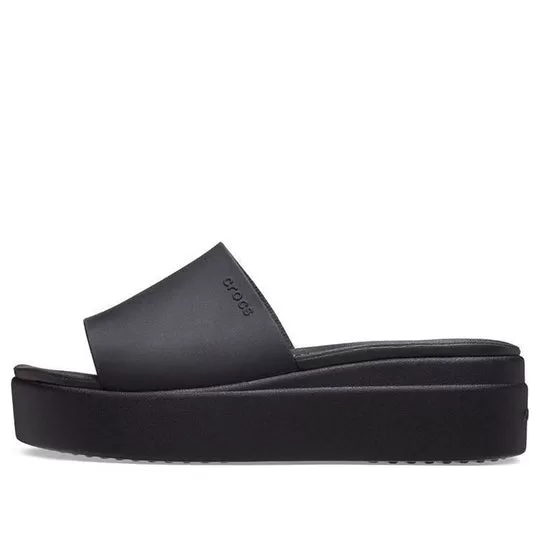 (WMNS) Crocs Brooklyn Slide 'Black' (WMNS) Crocs Brooklyn Slide 'Black'