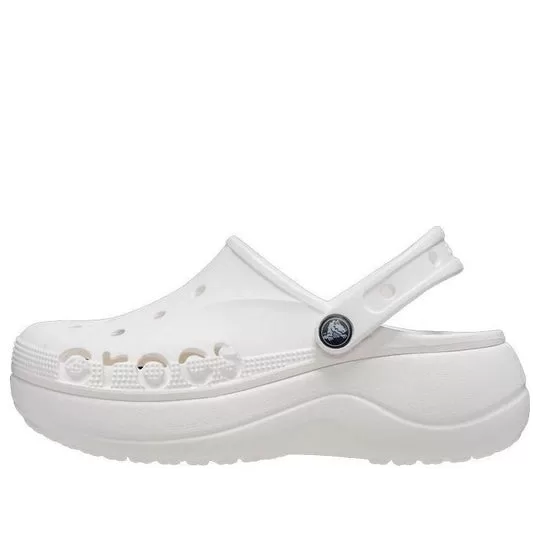 (WMNS) Crocs Classic Baya Platform Slide 'White' (WMNS) Crocs Classic Baya Platform Slide 'White'