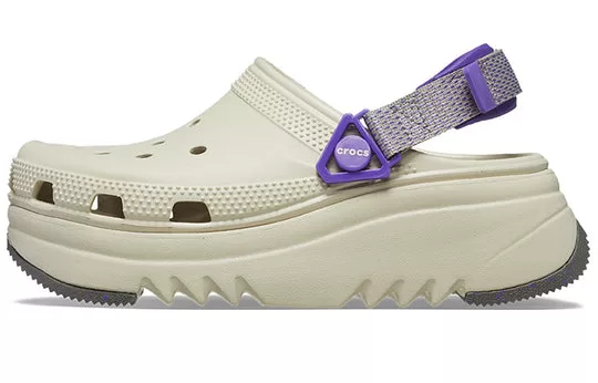 WMNS-Crocs-Classic-Hiker-Xscape-Croslite-Clogs-Beige-Purple-1 (WMNS) Crocs Classic Hiker Xscape Croslite Clogs 'Beige Purple'