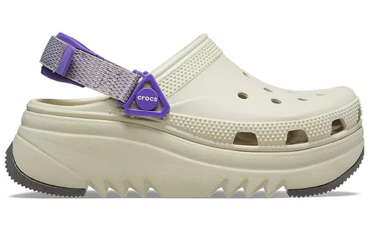 WMNS-Crocs-Classic-Hiker-Xscape-Croslite-Clogs-Beige-Purple-2 (WMNS) Crocs Classic Hiker Xscape Croslite Clogs 'Beige Purple'