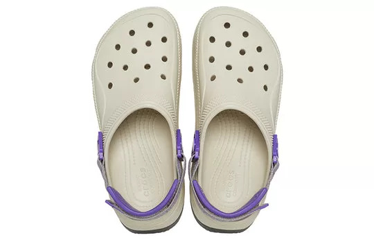 WMNS-Crocs-Classic-Hiker-Xscape-Croslite-Clogs-Beige-Purple-4 (WMNS) Crocs Classic Hiker Xscape Croslite Clogs 'Beige Purple'