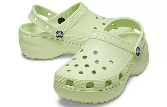 WMNS-Crocs-Classic-Platform-Clog-Celery-6 (WMNS) Crocs Classic Platform Clog 'Celery'
