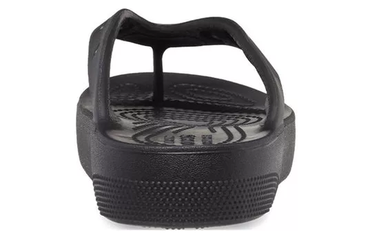 WMNS-Crocs-Classic-Platform-Flip-Black-5 (WMNS) Crocs Classic Platform Flip 'Black'