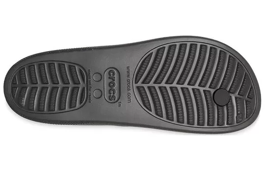 WMNS-Crocs-Classic-Platform-Flip-Black-6 (WMNS) Crocs Classic Platform Flip 'Black'