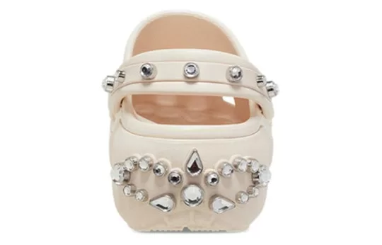 WMNS-Crocs-Classic-Platform-Tiara-Clogs-Beige-4 (WMNS) Crocs Classic Platform Tiara Clogs 'Beige'