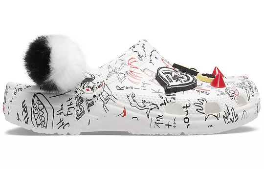 WMNS-Crocs-Cruella-2-x-Classic-Clog-Stay-Weird-1 (WMNS) Crocs Cruella 2 x Classic Clog 'Stay Weird'