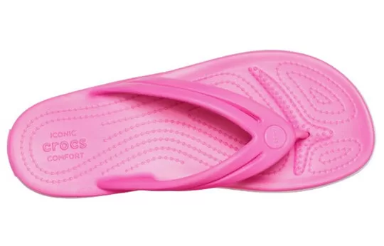 WMNS-Crocs-Flip-Flops-Pink-2 (WMNS) Crocs Flip-Flops Pink