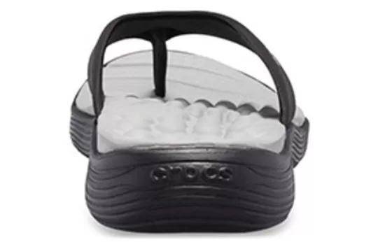 WMNS-Crocs-Reviva-Flip-Flops-Black-3 (WMNS) Crocs Reviva Flip-Flops Black