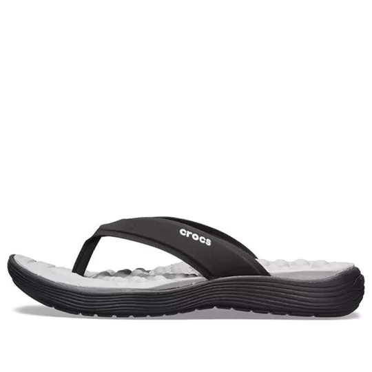 (WMNS) Crocs Reviva Flip-Flops Black (WMNS) Crocs Reviva Flip-Flops Black