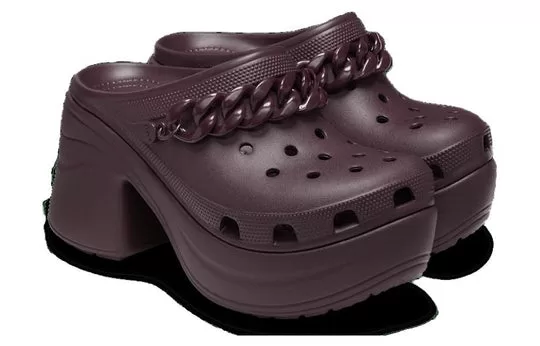 WMNS-Crocs-Siren-Chain-Clog-Dark-Cherry-4 (WMNS) Crocs Siren Chain Clog 'Dark Cherry'