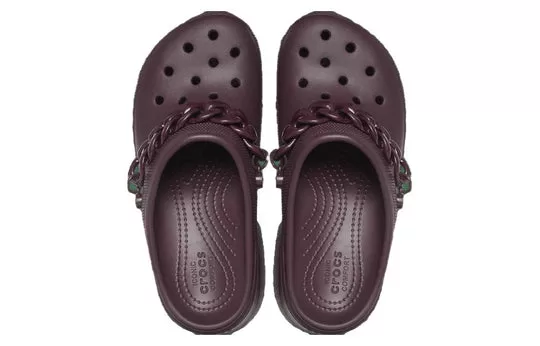 WMNS-Crocs-Siren-Chain-Clog-Dark-Cherry-5 (WMNS) Crocs Siren Chain Clog 'Dark Cherry'