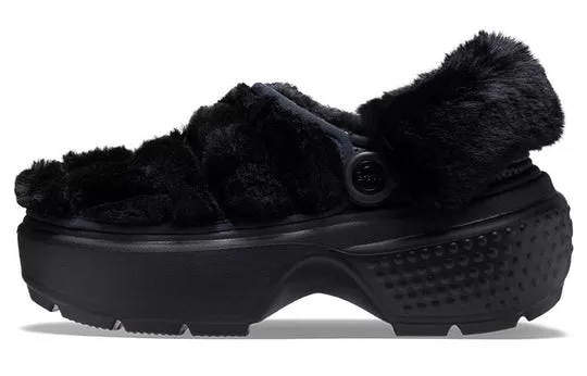 WMNS-Crocs-Stomp-Quilted-Clogs-Black-1 (WMNS) Crocs Stomp Quilted Clogs 'Black'