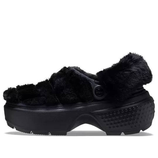 (WMNS) Crocs Stomp Quilted Clogs 'Black' (WMNS) Crocs Stomp Quilted Clogs 'Black'