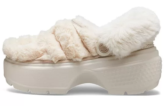 WMNS-Crocs-Stomp-Quilted-Clogs-Stucco-1 (WMNS) Crocs Stomp Quilted Clogs 'Stucco'