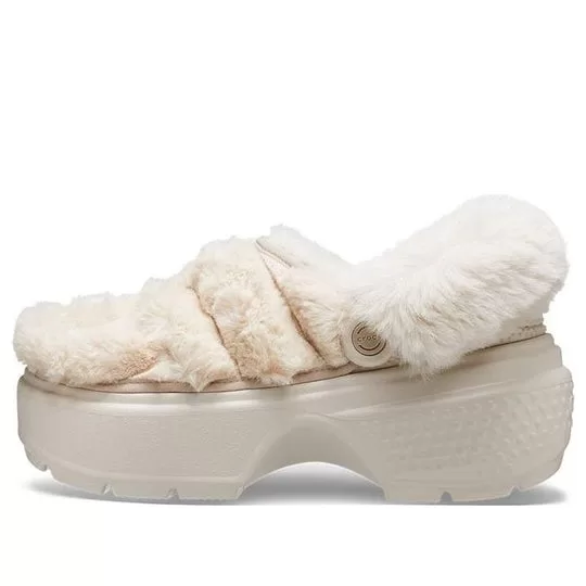 (WMNS) Crocs Stomp Quilted Clogs 'Stucco' (WMNS) Crocs Stomp Quilted Clogs 'Stucco'