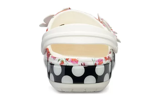WMNS-Crocs-Timeless-Clash-Roses-Floral-Dots-Clog-White-Red-Black-5 (WMNS) Crocs Timeless Clash Roses Floral Dots Clog 'White Red Black'